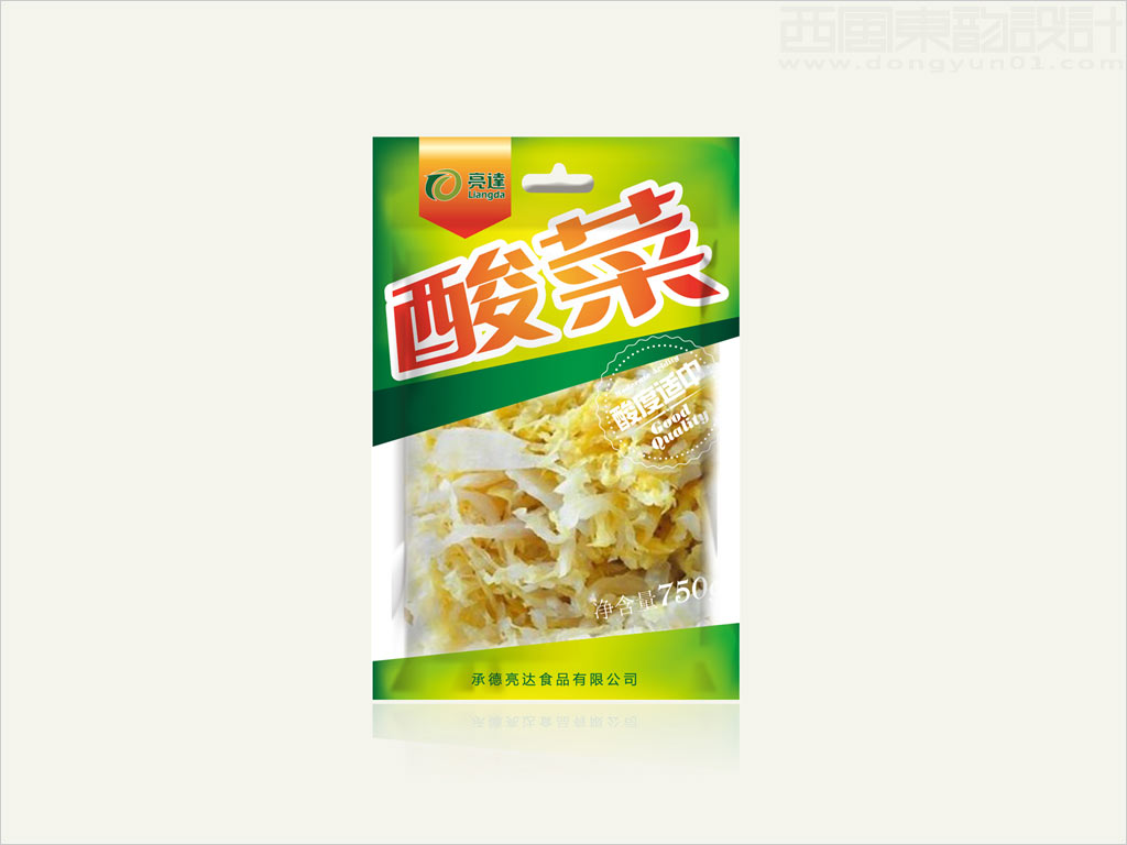 承德亮達(dá)食品有限公司酸菜包裝設(shè)計