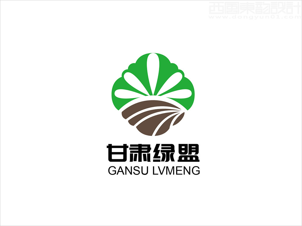 甘肅綠盟牡丹產業(yè)科技發(fā)展有限公司標志設計圖片