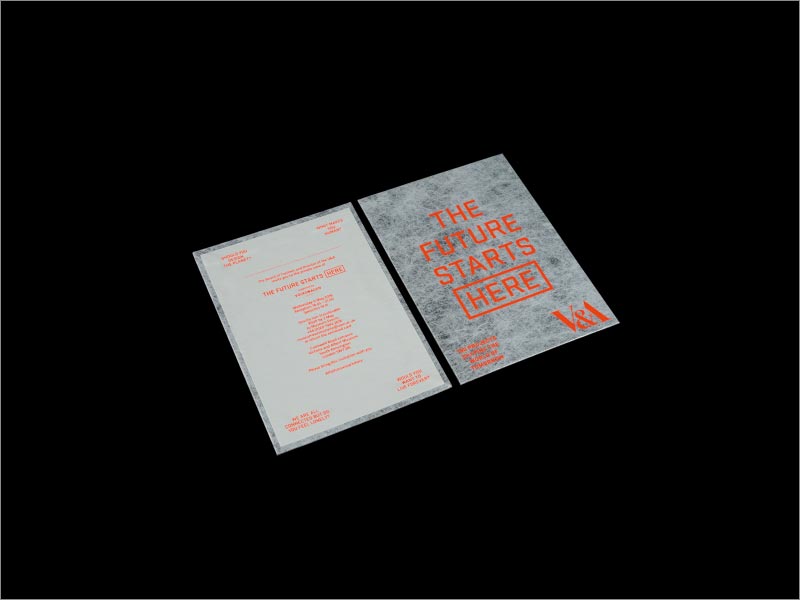 V＆A博物館的《未來從這里開始》展覽文件，威廉姆森·柯蘭工作室