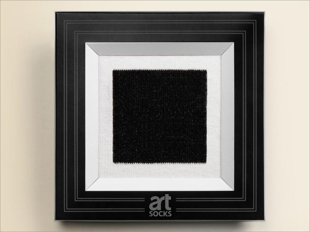 Artocks襪子包裝設計變襪子為藝術(shù)品