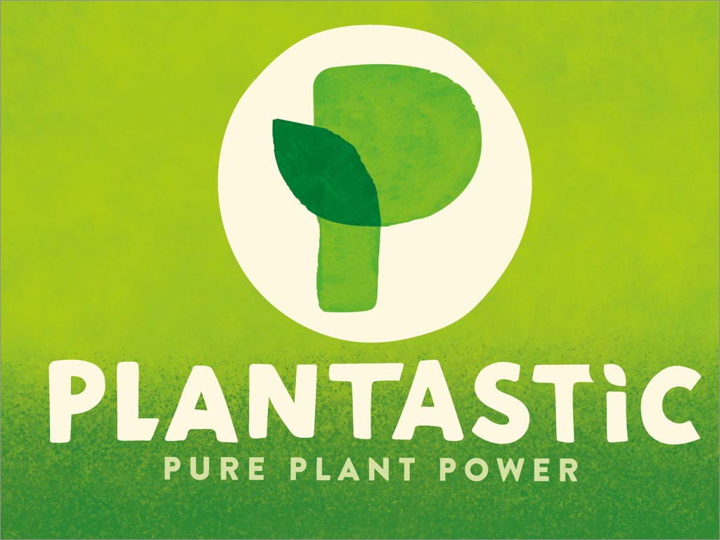 英國Plantastic休閑食品logo設(shè)計(jì)
