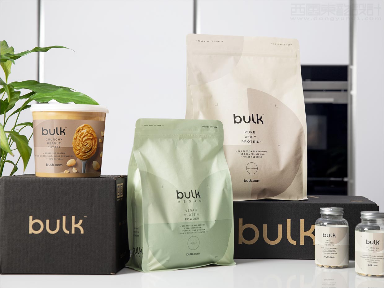 英國bulk蛋白質粉營養(yǎng)保健品包裝設計